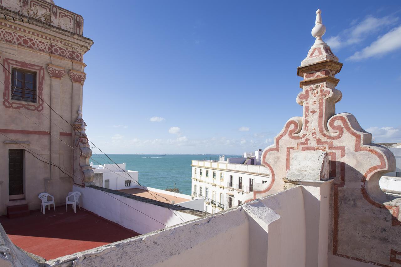 Hotel Casa De Las Cuatro Torres Cádiz Eksteriør billede